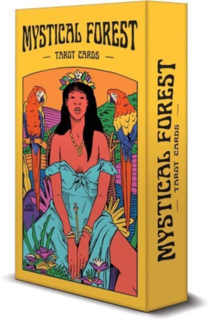 Book cover of: Mystical Forest Tarot. By: Cecilia Lattari
