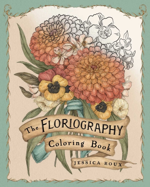 Book cover of: Floriography Coloring Book