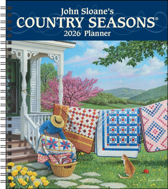Book cover of: John Sloane's Country Seasons® 12-Month 2026 Monthly/Weekly Planner Calendar