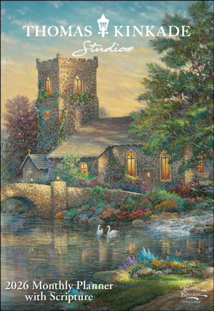 Book cover of: Thomas Kinkade Studios 2026 Monthly Pocket Planner Calendar with Scripture