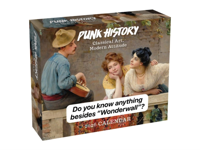 Book cover of: Punk History 2026 Day-to-Day Calendar