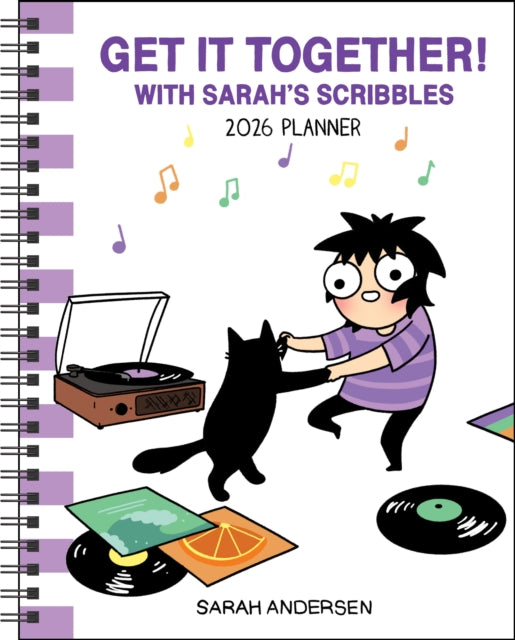 Book cover of: Sarah's Scribbles 12-Month 2026 Monthly/Weekly Planner Calendar