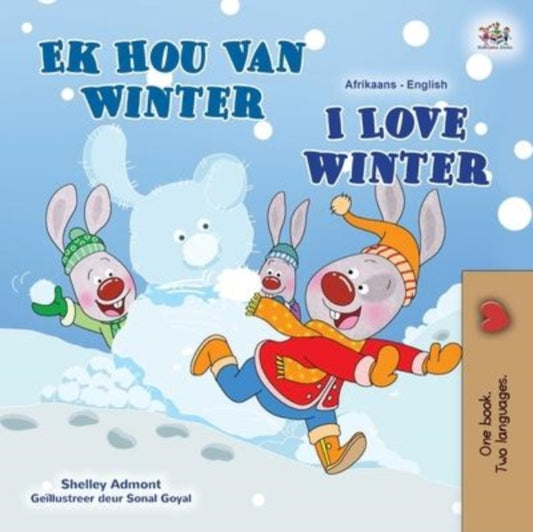Book cover of: I Love Winter (Afrikaans English Bilingual Children's Book). By: Shelley Admont