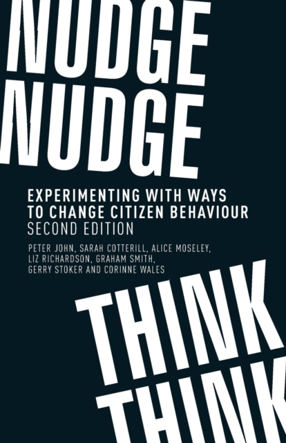 Book cover of: Nudge, Nudge, Think, Think. By: Sarah Cotterill