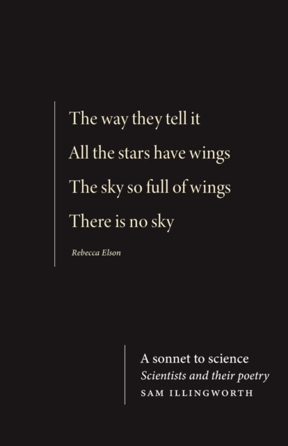 Book cover of: Sonnet to Science. By: Sam Illingworth