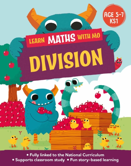Book cover of: Learn Maths with Mo: Division. By: Hilary Koll