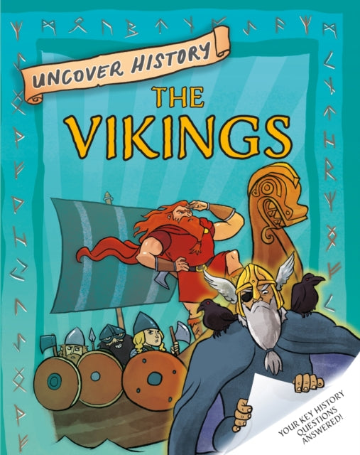 Book cover of: Uncover History: The Vikings. By: Clare Hibbert