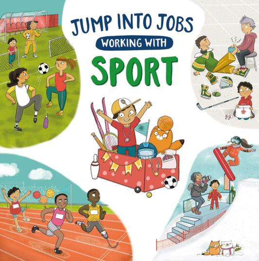 Book cover of: Jump into Jobs: Working with Sport. By: Kay Barnham