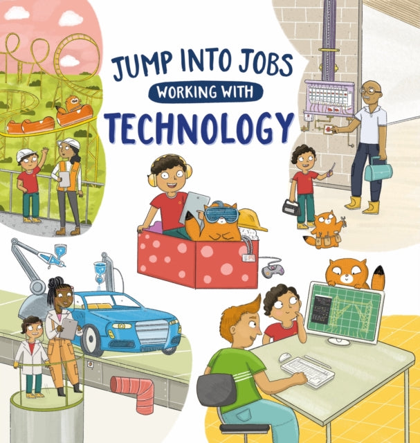 Book cover of: Jump into Jobs: Working with Technology. By: Kay Barnham
