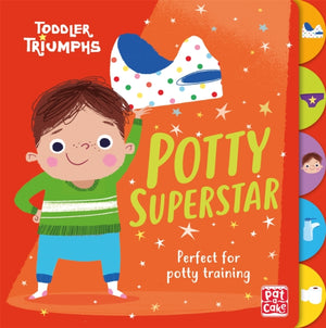 Toddler Triumphs: Potty Superstar, A potty training book for boys