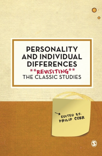 Book cover of: Personality and Individual Differences. By: Philip Corr