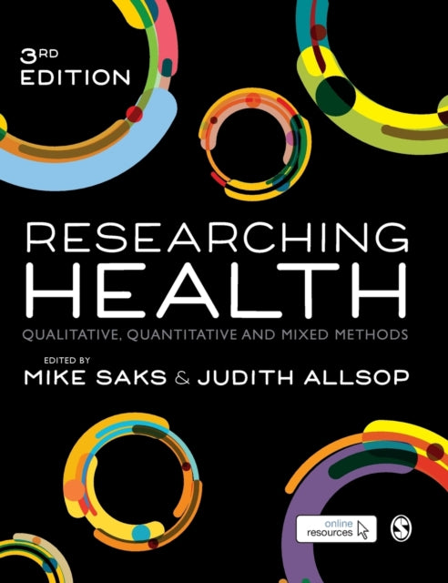 Book cover of: Researching Health. By: Mike Saks