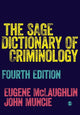 Book cover of: SAGE Dictionary of Criminology. By: Eugene McLaughlin