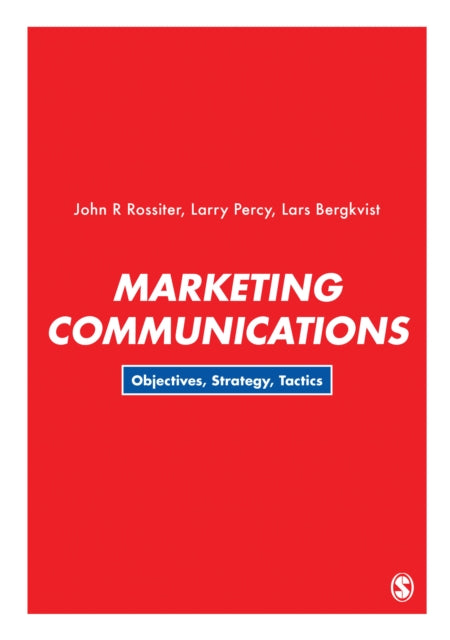 Book cover of: Marketing Communications. By: John R. Rossiter