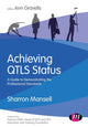 Book cover of: Achieving QTLS status. By: Sharron Mansell