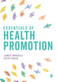 Book cover of: Essentials of Health Promotion. By: James Woodall