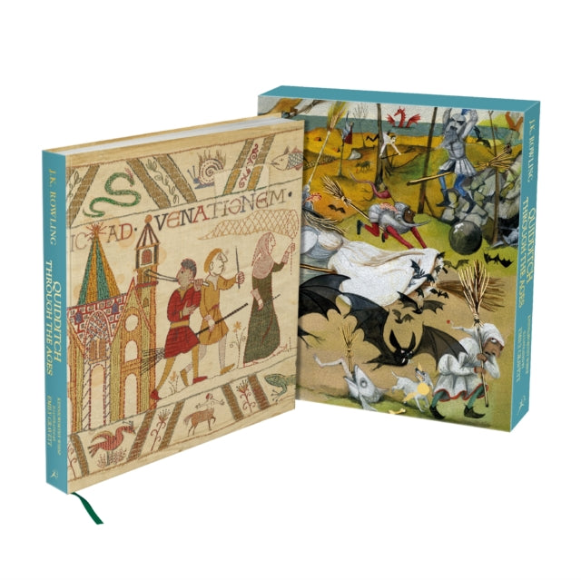 Book cover of: Quidditch Through the Ages - Illustrated Edition. By: J. K. Rowling