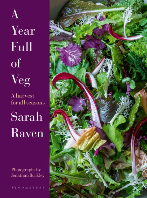 Book cover of: Year Full of Veg. By: Sarah Raven