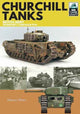 Book cover of: Churchill Tanks. By: Dennis Oliver