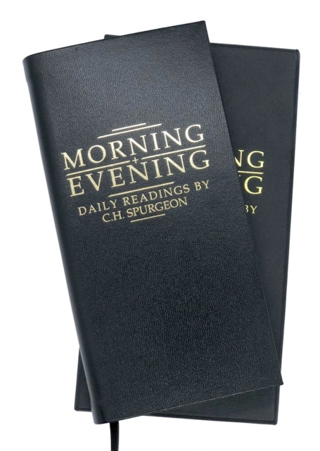 Book cover of: Morning and Evening Black Leather. By: C. H. Spurgeon