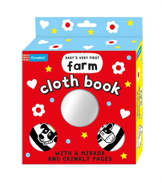 Book cover of: Baby's Very First Cloth Book: Farm. By: Jo Lodge