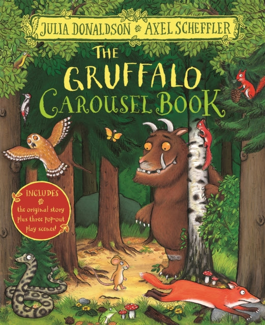 Book cover of: Gruffalo Carousel Book. By: Julia Donaldson