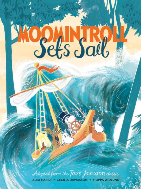 Book cover of: Moomintroll Sets Sail. By: Tove Jansson