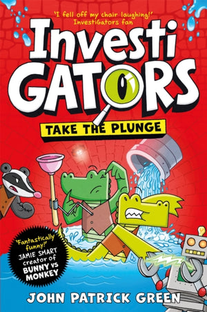 Investigators: Take the Plunge, A Laugh-Out-Loud Comic Book Adventure!