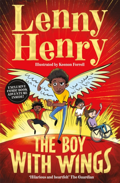 Book cover of: Boy With Wings. By: Lenny Henry