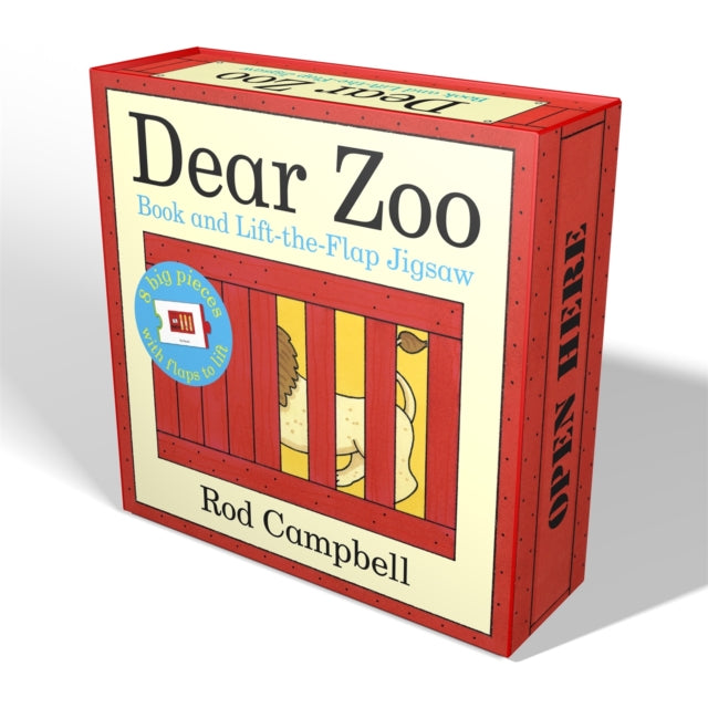 Dear Zoo Book and Lift-the-Flap Jigsaw Puzzle