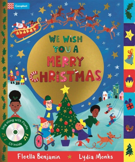 Book cover of: We Wish You a Merry Christmas. By: Floella Benjamin
