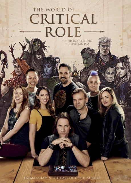 Book cover of: World of Critical Role. By: Liz Marsham