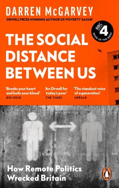 Book cover of: Social Distance Between Us. By: Darren McGarvey