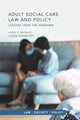 Book cover of: Adult Social Care Law and Policy. By: Jean McHale