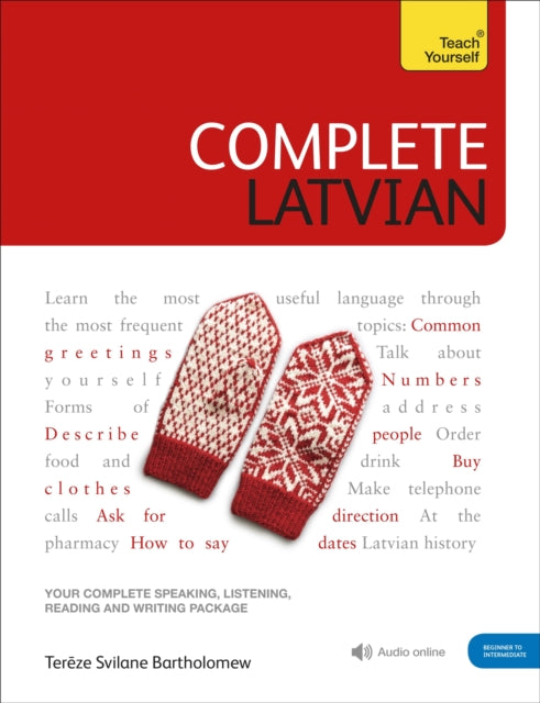 Book cover of: Complete Latvian. By: Tereze Svilane Bartholomew