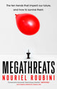 Book cover of: Megathreats. By: Nouriel Roubini