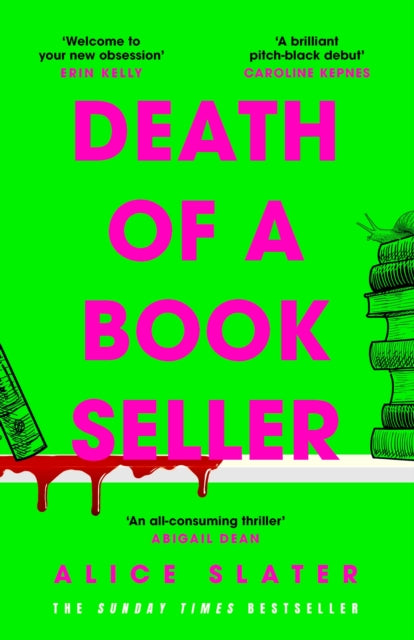 Book cover of: Death of a Bookseller. By: Alice Slater