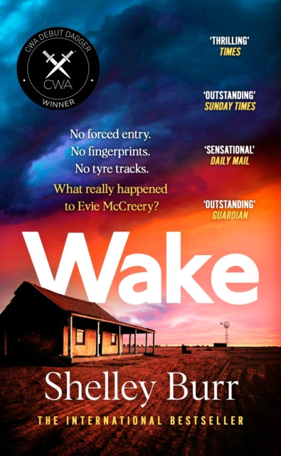 Book cover of: WAKE. By: Shelley Burr
