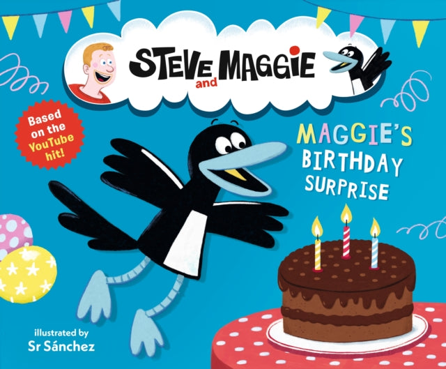 Book cover of: Steve and Maggie: Maggie's Birthday Surprise. By: Sánchez
