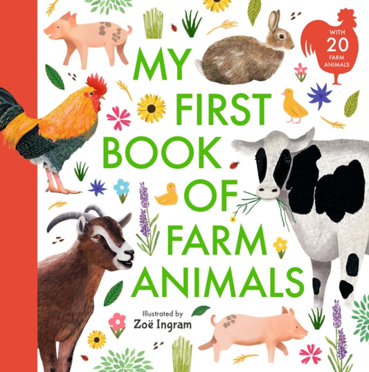 Book cover of: My First Book of Farm Animals. By: Zoë Ingram