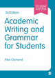 Book cover of: Academic Writing and Grammar for Students. By: Alex Osmond
