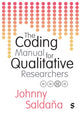 Book cover of: Coding Manual for Qualitative Researchers. By: Johnny Saldaña