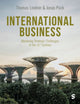Book cover of: International Business. By: Thomas Lindner