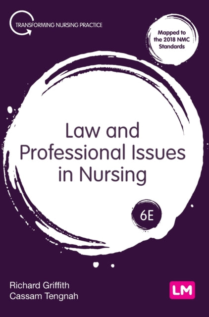 Book cover of: Law and Professional Issues in Nursing. By: Richard Griffith