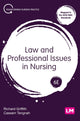 Book cover of: Law and Professional Issues in Nursing. By: Richard Griffith
