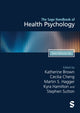 Book cover of: Sage Handbook of Health Psychology. By: Katherine Brown