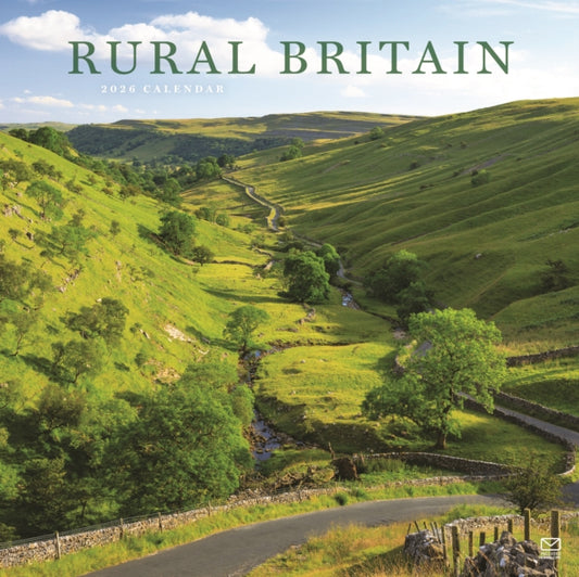 Book cover of: Rural Britain Square Wall Calendar 2026