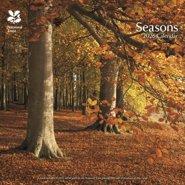 National Trust Seasons Square Wall Calen 9781529828641 