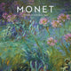 Book cover of: Monet Square Wall Sunday Start Calendar