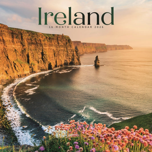 Book cover of: Ireland Square Wall Calendar 2026